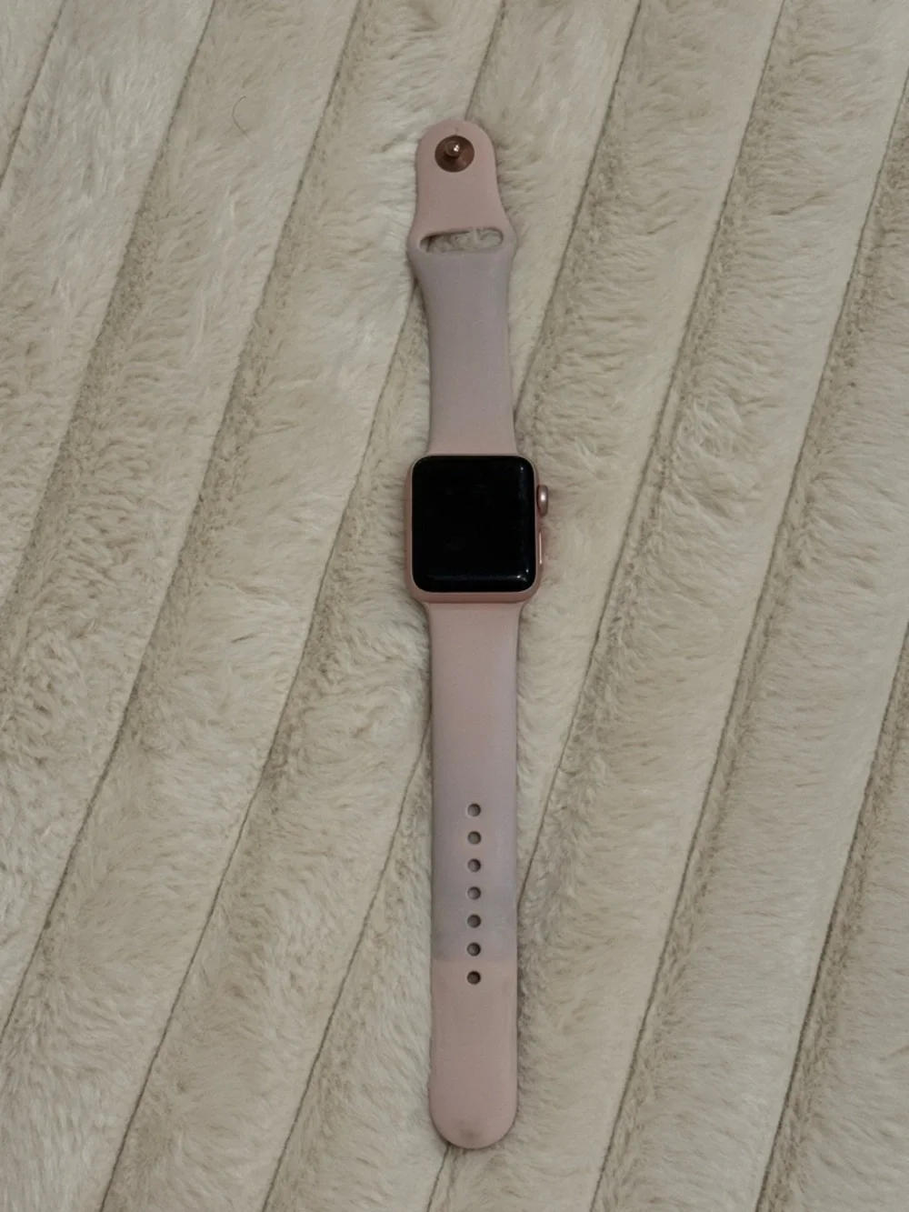 Rose Gold Apple Watch Series 2 With Pink Band
